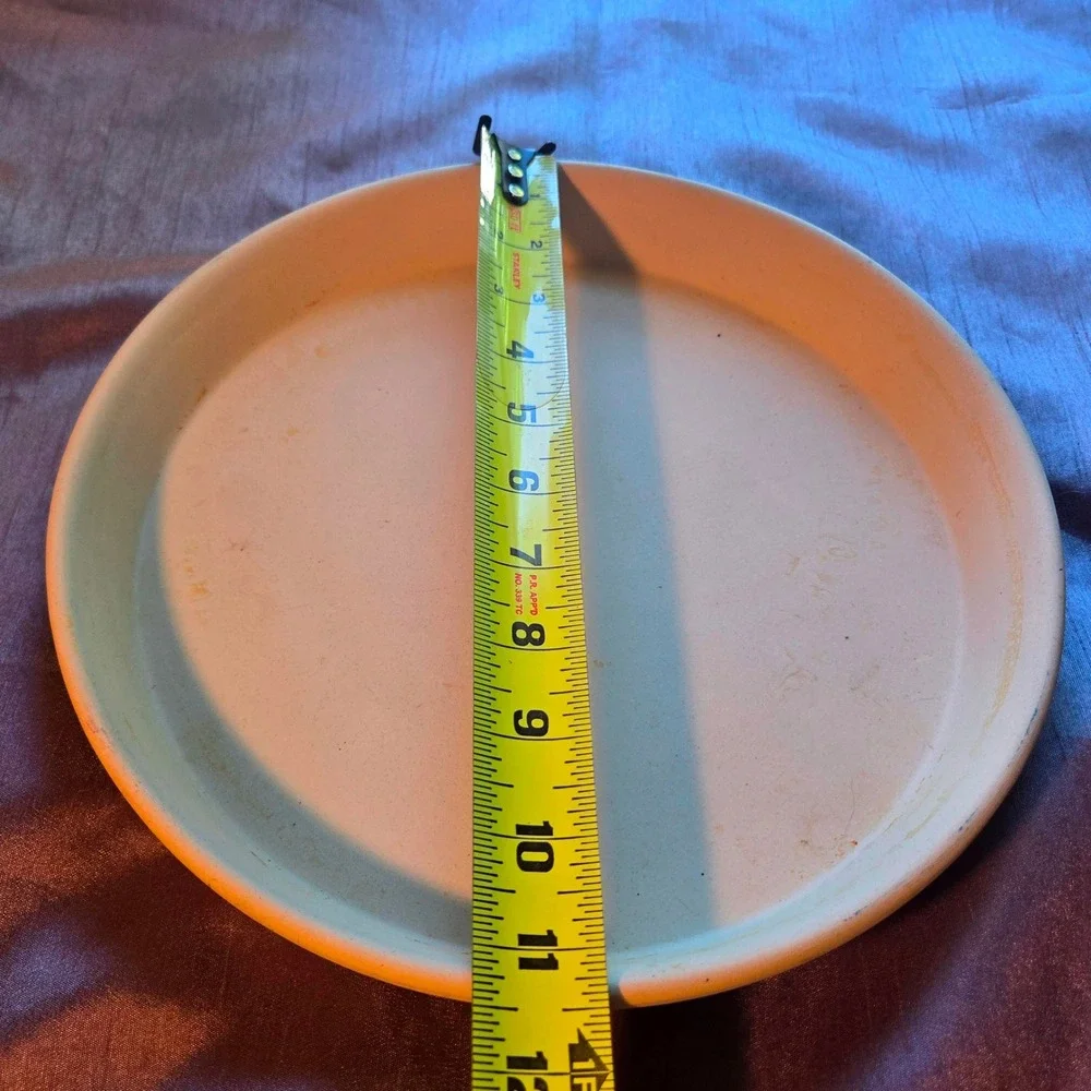 Vintage Pampered Chef Family Heritage Stoneware Deep Dish Pie Plate 11